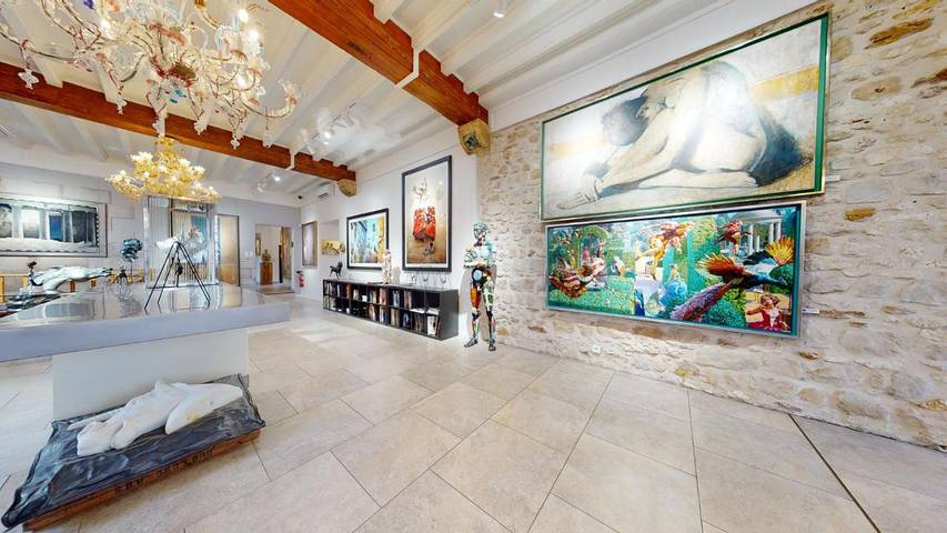 Location de vacances pour 2 personnes, avec vue et jardin à Barbizon - 3