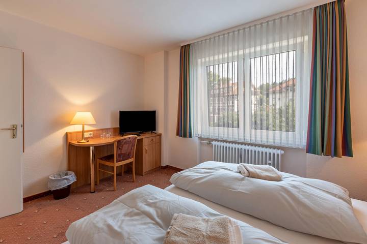 Entire studio, Room 'Aparthotel Am Stadtpark 1110' with Wi-Fi in Bad Sachsa, Harzvorland