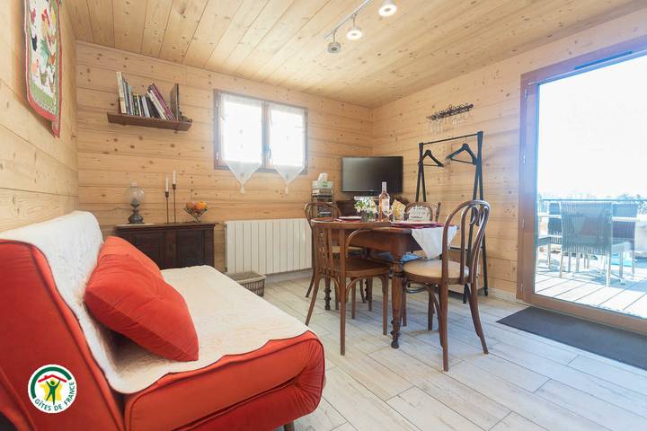 La cabane du bonheur in Saint-Martin-d'Uriage, Nationalpark Écrins