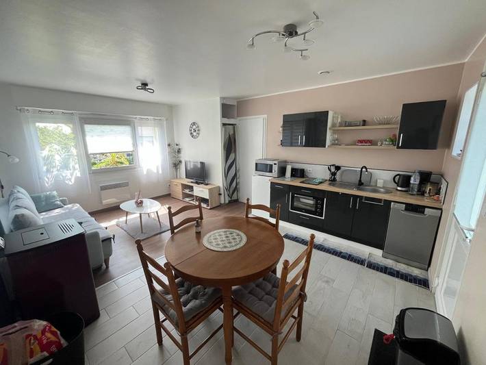 Gîte pour 4 personnes, avec vue et jardin, animaux acceptés dans Hem-Monacu