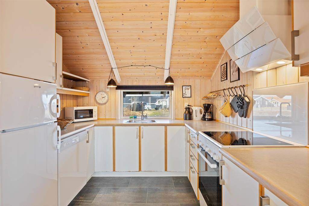 Haustierfreundliches Ferienhaus für 6 in Bjerregård in Hvide Sande, Holmsland Klit