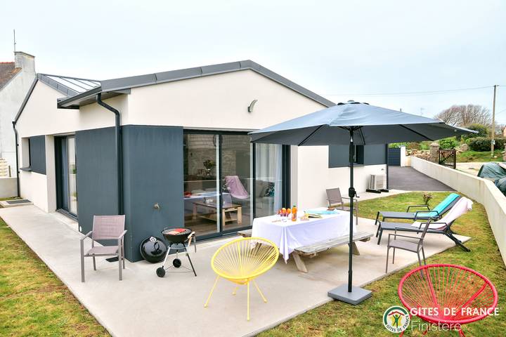 Villa Plain Pied Vue Mer in Lanildut, Región de Brest