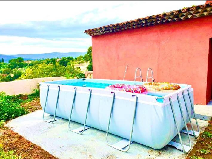 Location de vacances pour 8 personnes, avec piscine ainsi que vue et jardin à Pégomas - 2