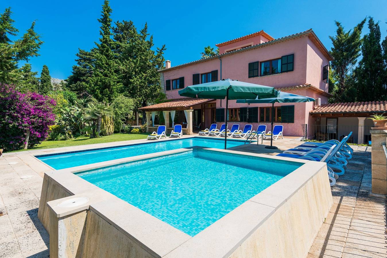 Rural Setting with Panoramic Views – Villa L'Hort Tres Cames in Pollença Town, Pollença