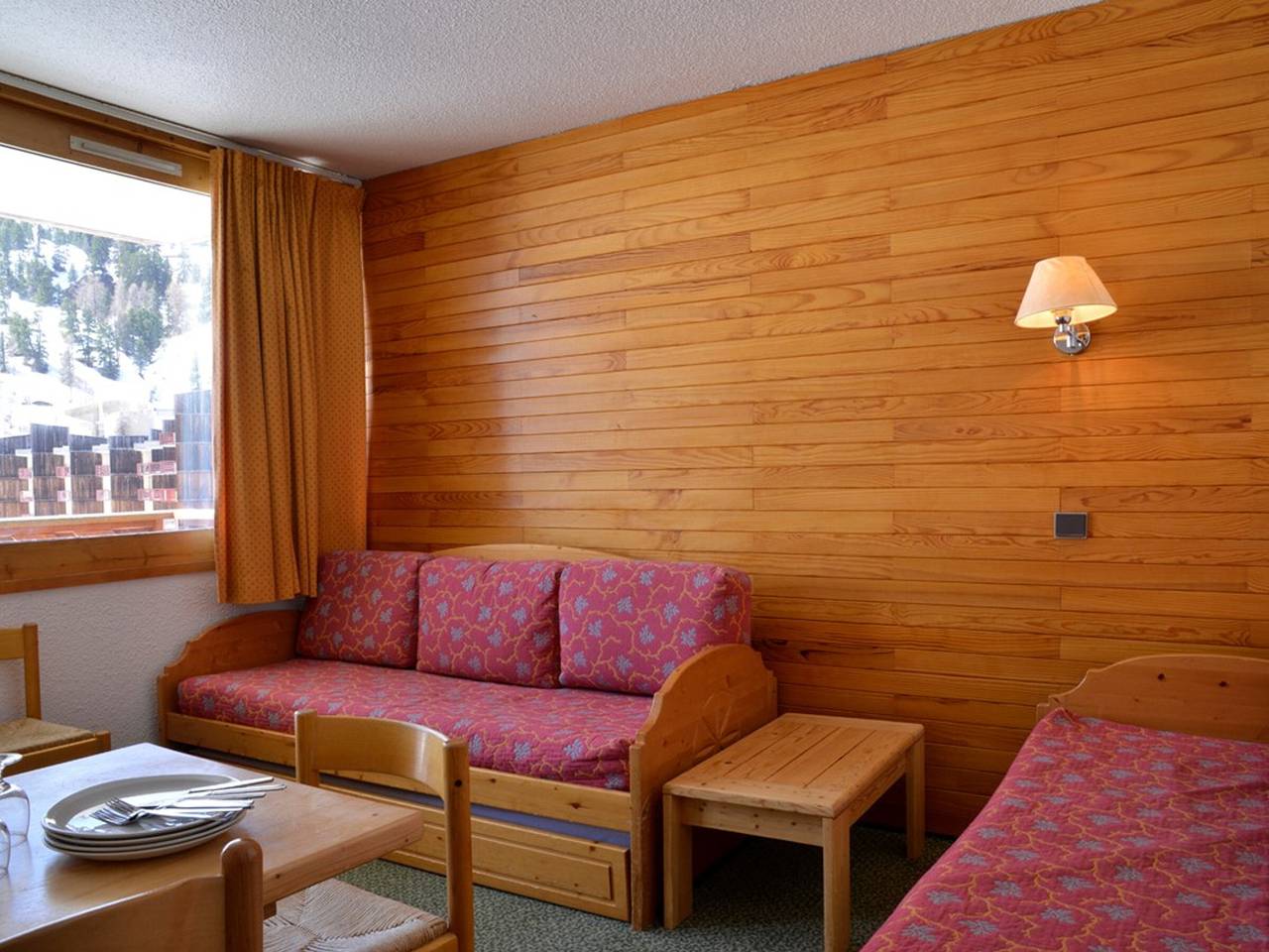 Appartement entier, Appartement fonctionnel avec balcon, animaux admis in La Plagne, La Plagne-Tarentaise