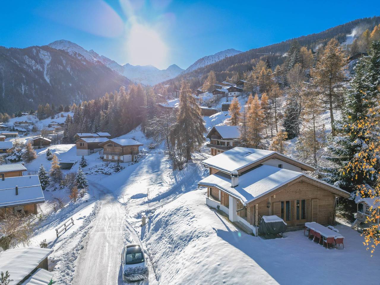 Chalet Chalet Khione in La Tzoumaz, Riddes