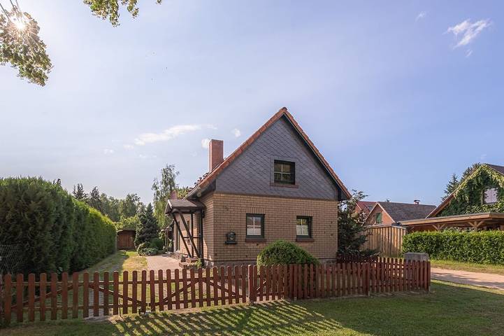 Ferienhaus für 4 Personen, mit Garten, mit Haustier
