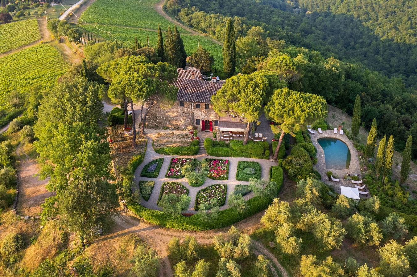 Villa Le Corti in Greve In Chianti, Chianti