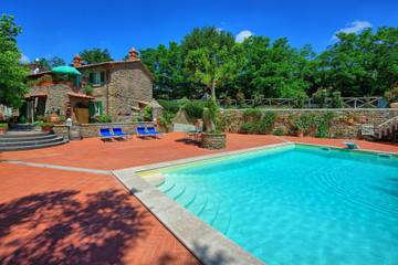 Villa per 15 Persone in Cortona, Provincia di Arezzo, Foto 4