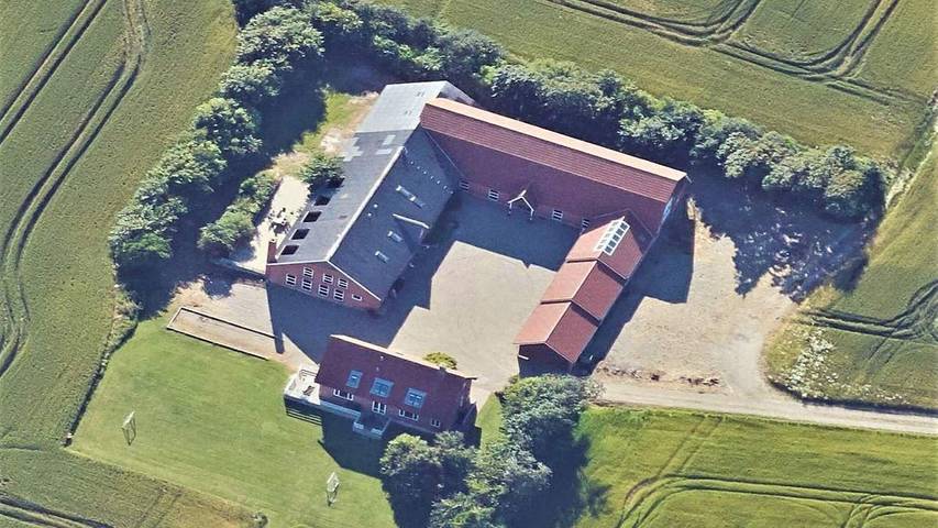 Holiday rental for 20 people, with sauna and terrace as well as pool and view in Denmark