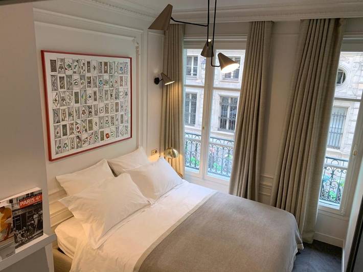 B&B für 2 Personen, mit Balkon und Ausblick in Paris
