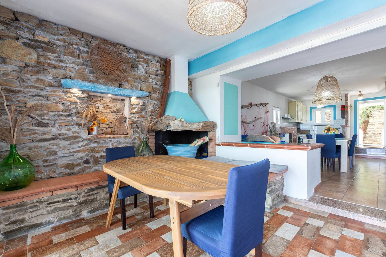 Casa de vacaciones 'Asinara' con vistas al mar, Wi-Fi y aire acondicionado in Stintino, Nurra