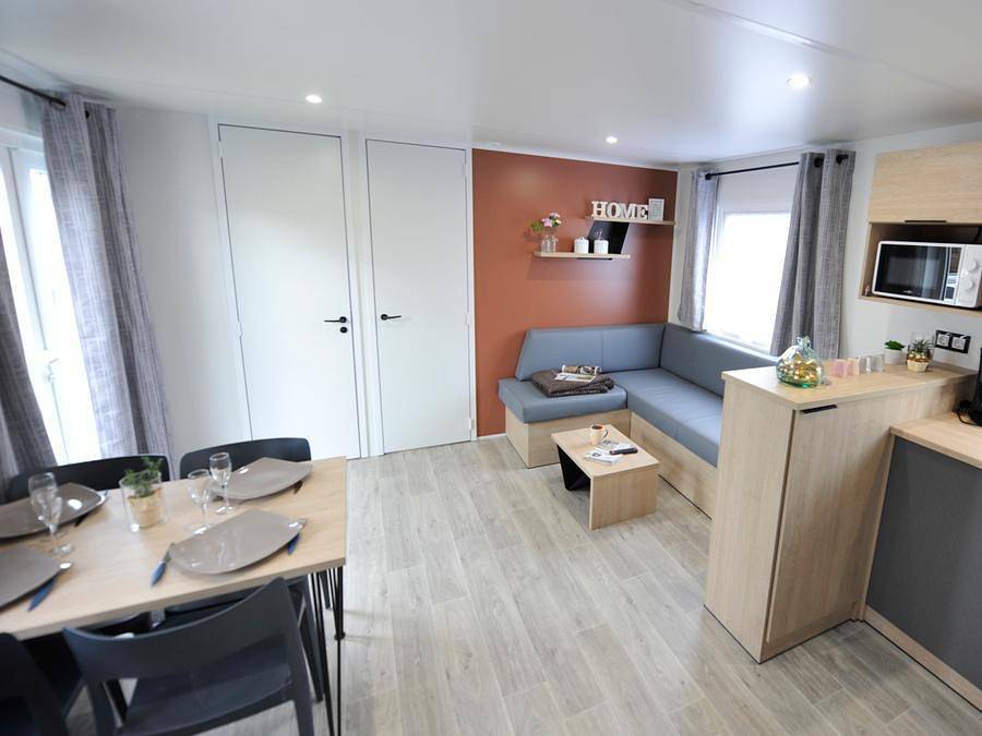 Camping Préjoly - Mobilheim 4 personen - Confort Plus Zwischen 30 und 35 m². in Hondschoote, Dünkirchen und Umgebung