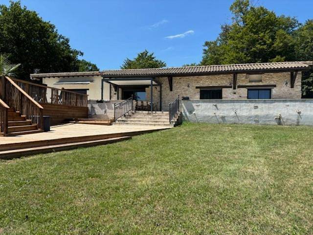 Maison de vacances pour 2 personnes, avec sauna et terrasse ainsi que jardin et vue