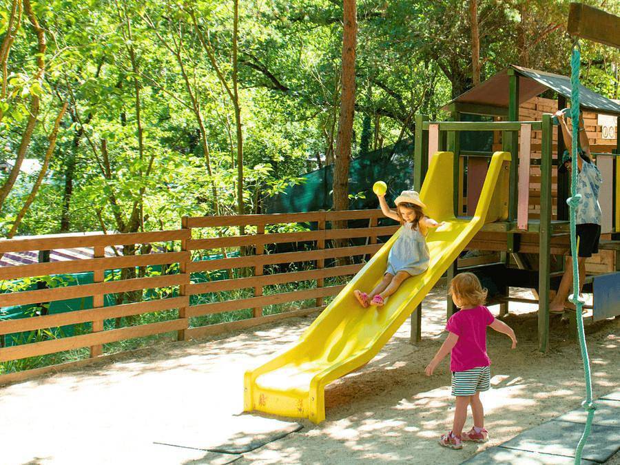 Camping Tikayan Rives du Lac de Sainte Croix - Accommodatie 2 personen - Pod Cabane. Eco, foto 11