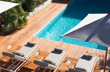 Hôtel pour 2 personnes, avec vue ainsi que jardin et piscine dans Plage De La Jetee Andernos Les Bains