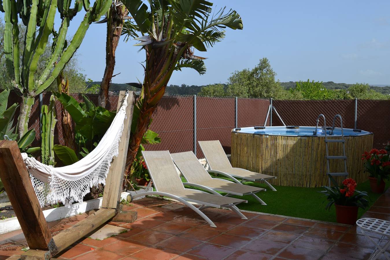 Casa de férias Casa Inma com Vista para a Montanha, Jardim & Wi-Fi in Barbate, Costa de la luz