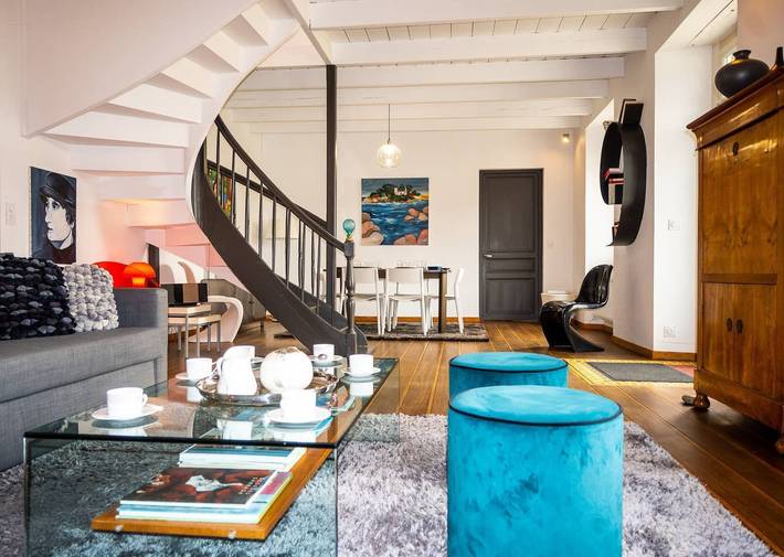 Location de vacances pour 6 personnes, avec jardin ainsi que vue sur l’océan et terrasse, adapté aux familles dans Port du Linkin - 2