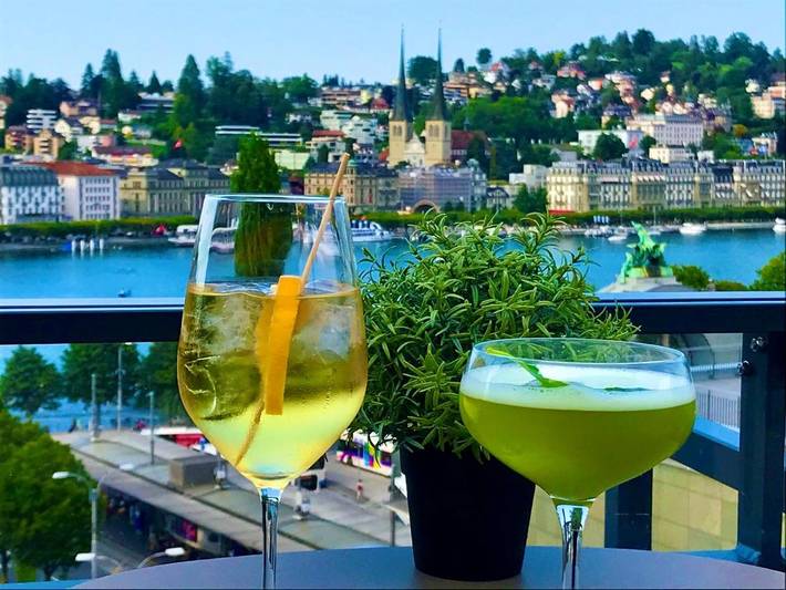 Hotel für 2 Personen, mit Terrasse, kinderfreundlich in Luzern - 3