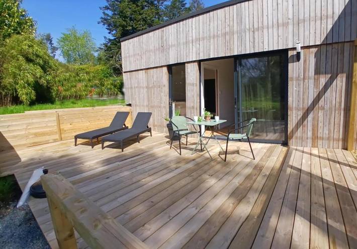 Location de vacances pour 2 personnes, avec Terrasse à Tréduder
