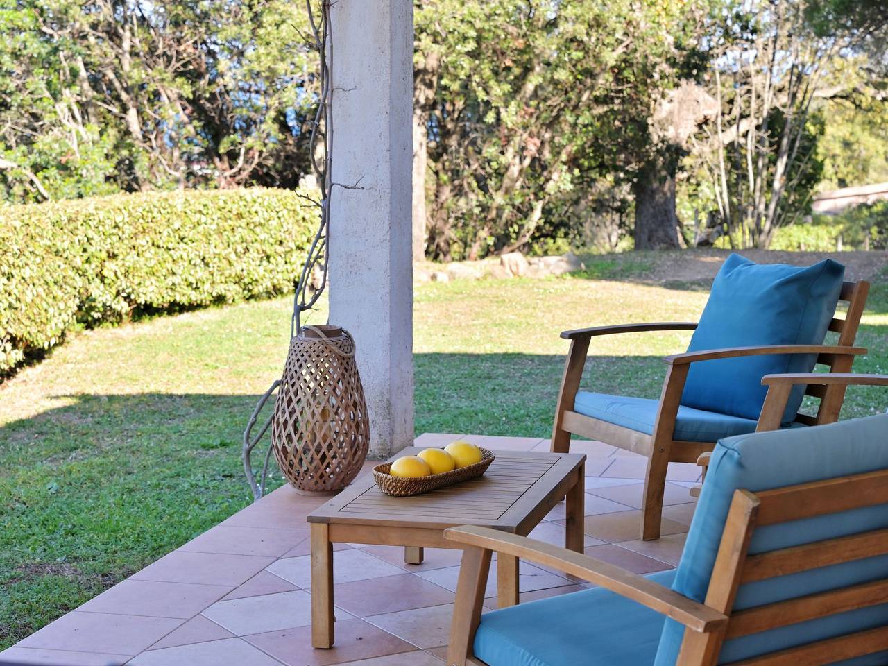 Villa mit Meerblick U Castagnu in geschützter Natur in Cervione, Región de Corte