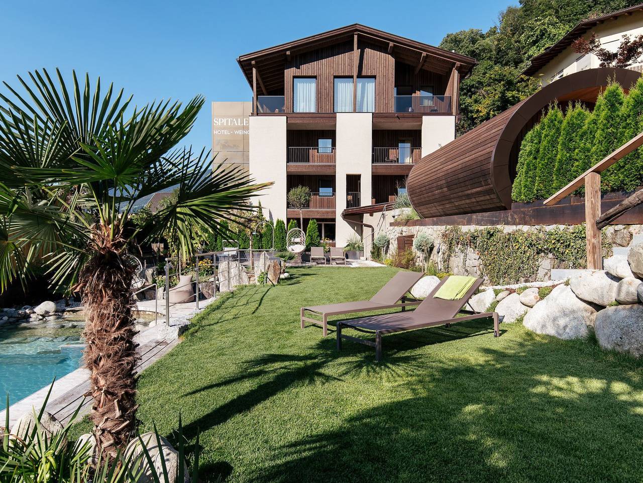 Weingut & Genusshotel Spitalerhof in Leitach, Klausen