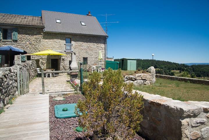 Gîte pour 8 personnes, avec Vue