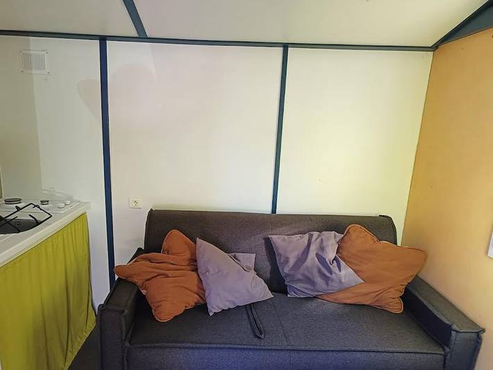 Camping la Marmotte - Mobilhome 2 personnes in La Bourboule, Parc naturel régional des Volcans d'Auvergne