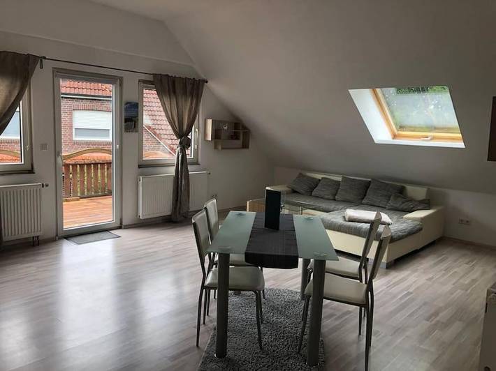 Ferienwohnung für 4 Personen, mit Balkon in Sande