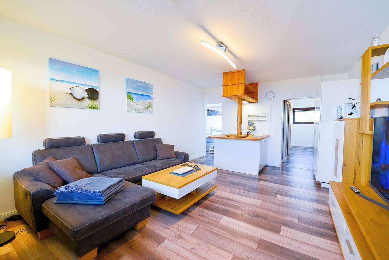 Ganze Wohnung, As18 direkt am Strand - Urlaub mit Panoramaseesicht zum Wohlfühlen und Genießen in Sahlenburg Strand, Cuxhaven