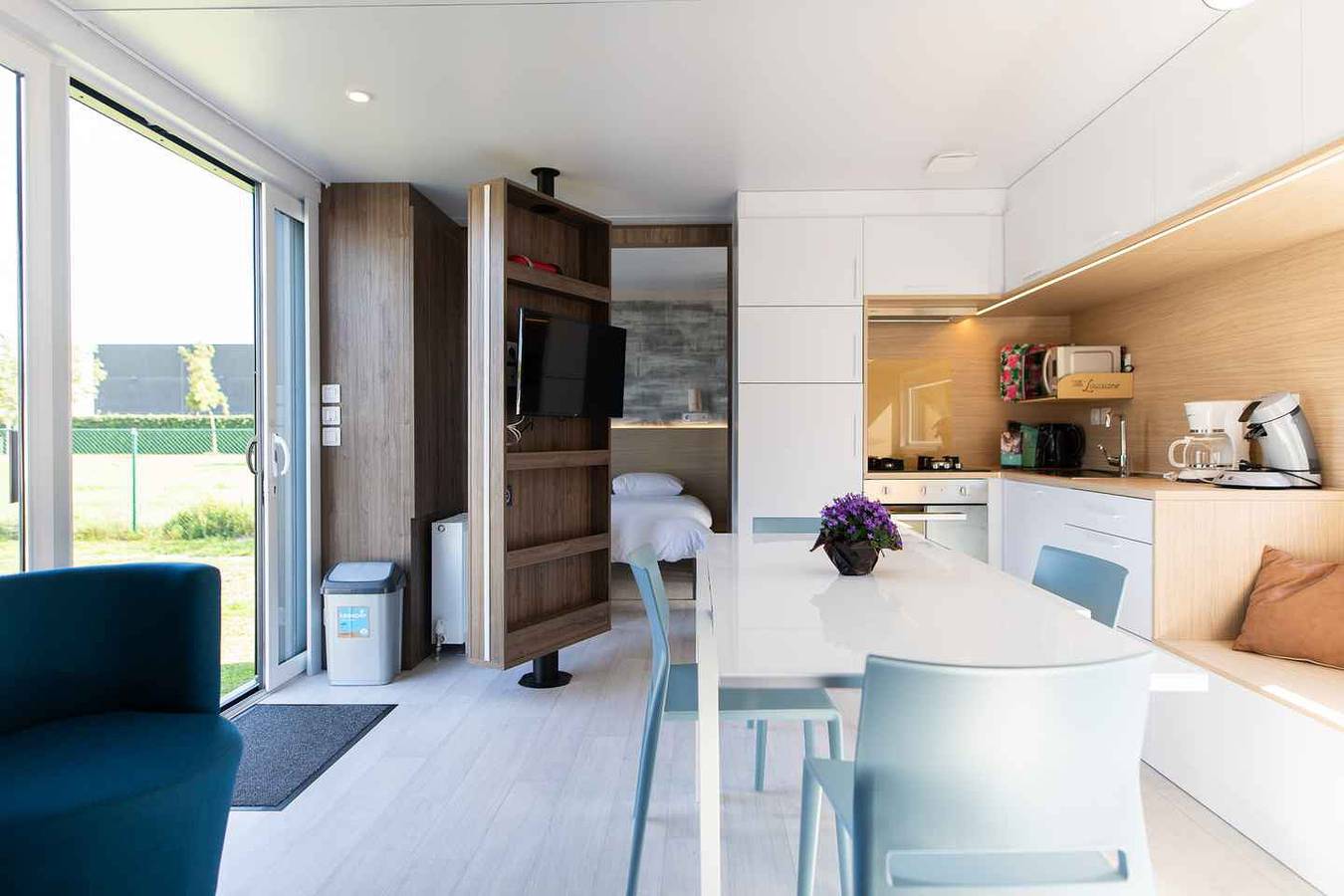 Vakantiepark Klein Strand - Luxe Chalet 6p in Jabbeke, West-Vlaanderen