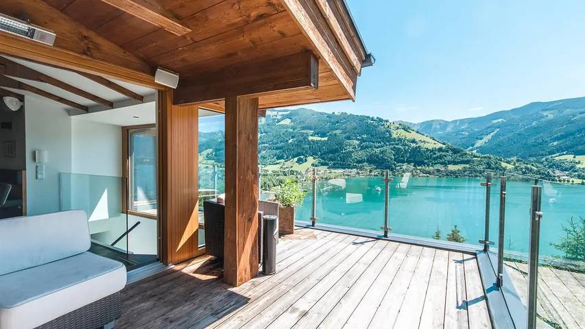 Ferienhaus für 12 Personen, mit Sauna und Terrasse sowie Garten, mit Haustier in Zell am See - 2