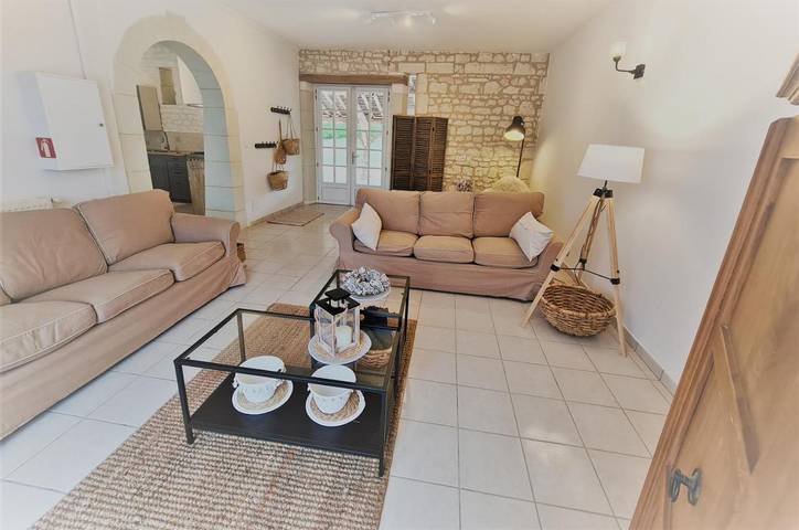 Location de vacances pour 6 personnes, avec piscine et jardin, animaux acceptés dans Marcilly-sur-Vienne - 4