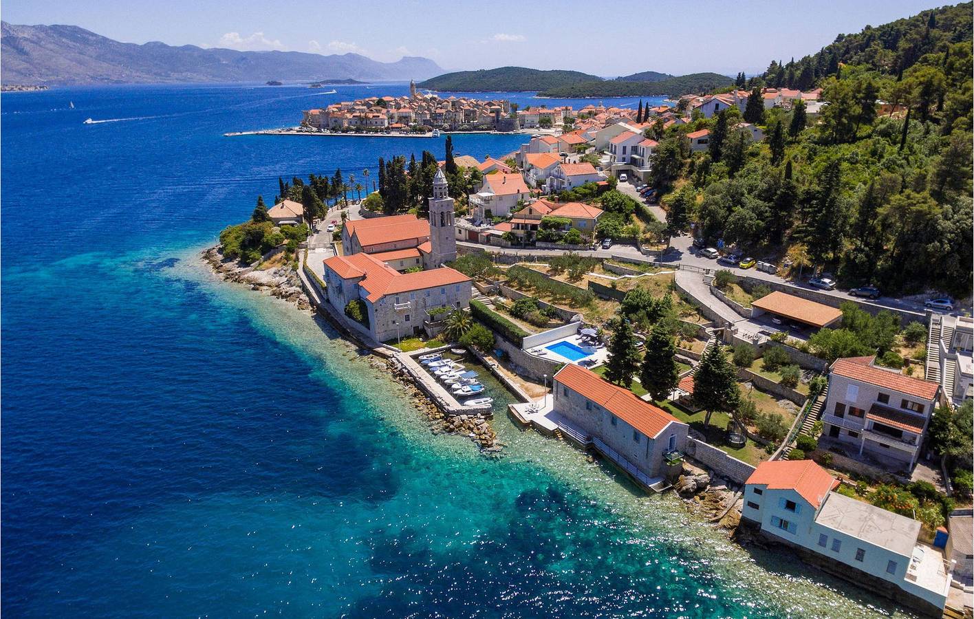 Kuća za odmor za 8 osoba s hidromasažna kada in Korčula (Dalmacija), Korcula