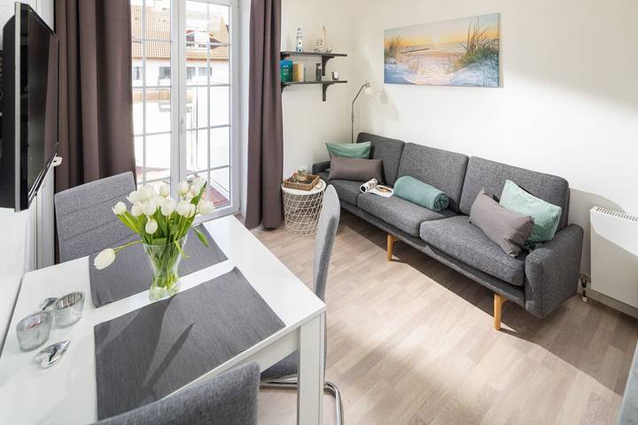 Ferienwohnung für 3 Personen, mit Terrasse und Sauna, mit Haustier auf Norderney - 2