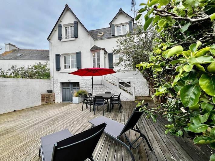 Tente pour 6 personnes, avec terrasse