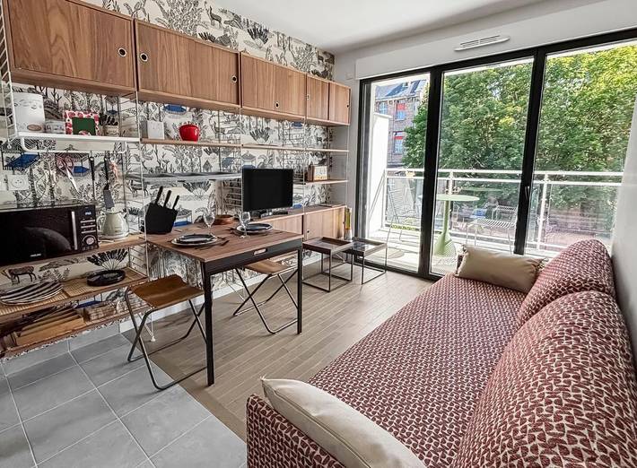 Appartement de vacances pour 2 personnes, avec vue et balcon