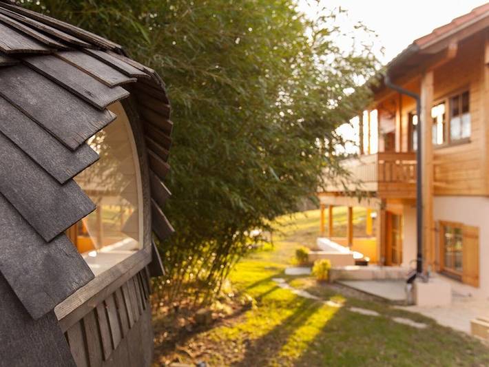 Chalet für 2 Personen, mit Sauna und Pool am Bodensee - 4