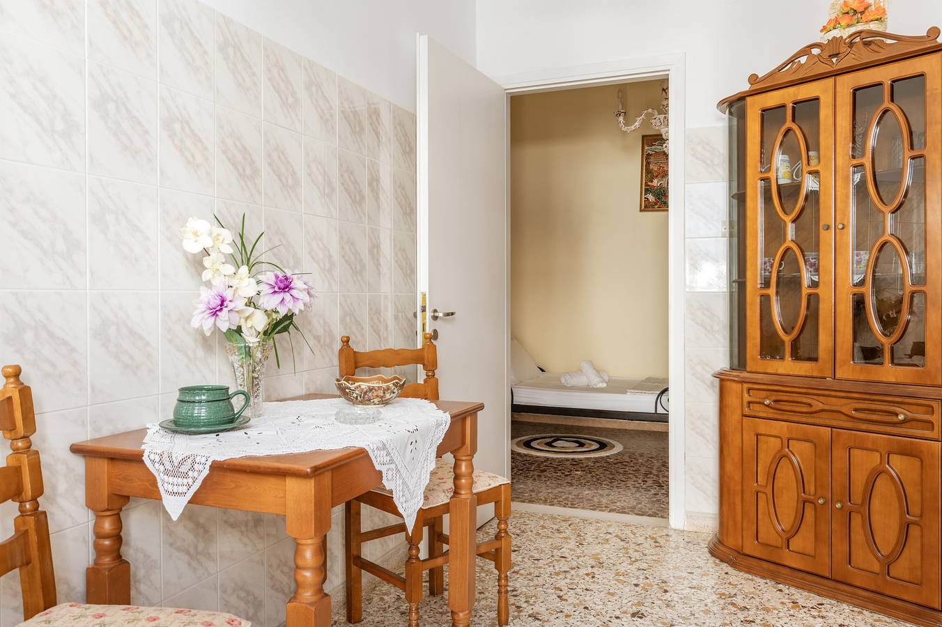 Ganze Wohnung, Ferienwohnung 'Kleris 3 Tinos' mit Meerblick, Wlan und Klimaanlage in Tínos