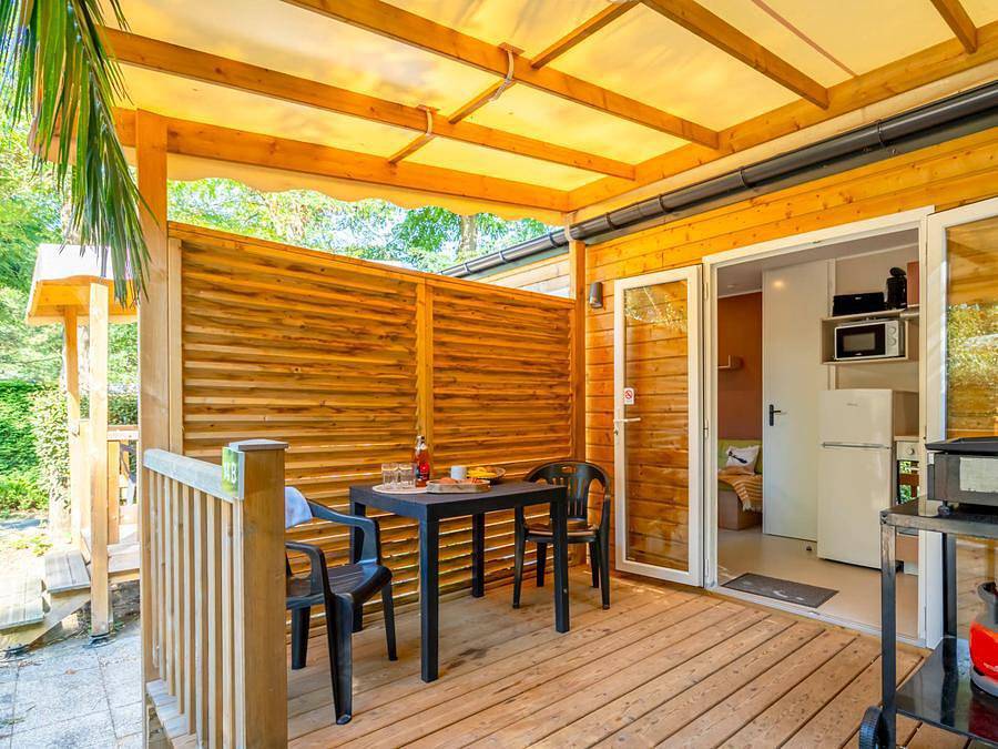 Camping Ushuaïa Villages Les Fougères - Mobilheim 2 personen - 1 Schlafzimmer Reihenhaus Or ohne Parkplatz in Rivedoux-Plage, Ile de Re