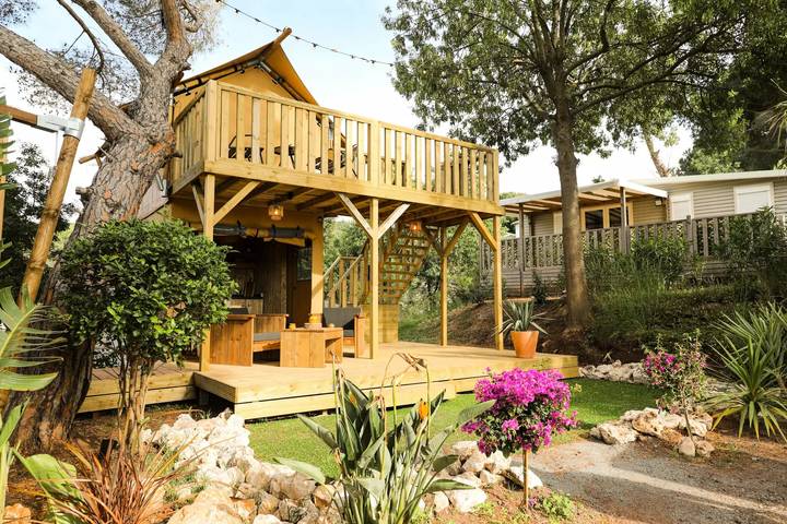 Camping pour 2 personnes, avec Terrasse à Fréjus - 4