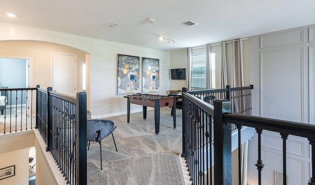 630Sst: Refined 5-bed/5-bath home with games loft and private pool and spa in Davenport (FL), Zentral Florida