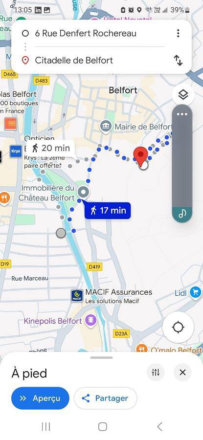 Gîte pour 2 personnes à Belfort - 2