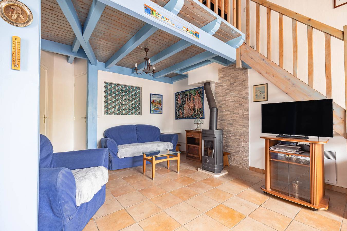 Ferienhaus „La Bleuette“ mit Terrasse, privatem Garten und Wlan in La Brée-les-Bains, Côte de Beauté