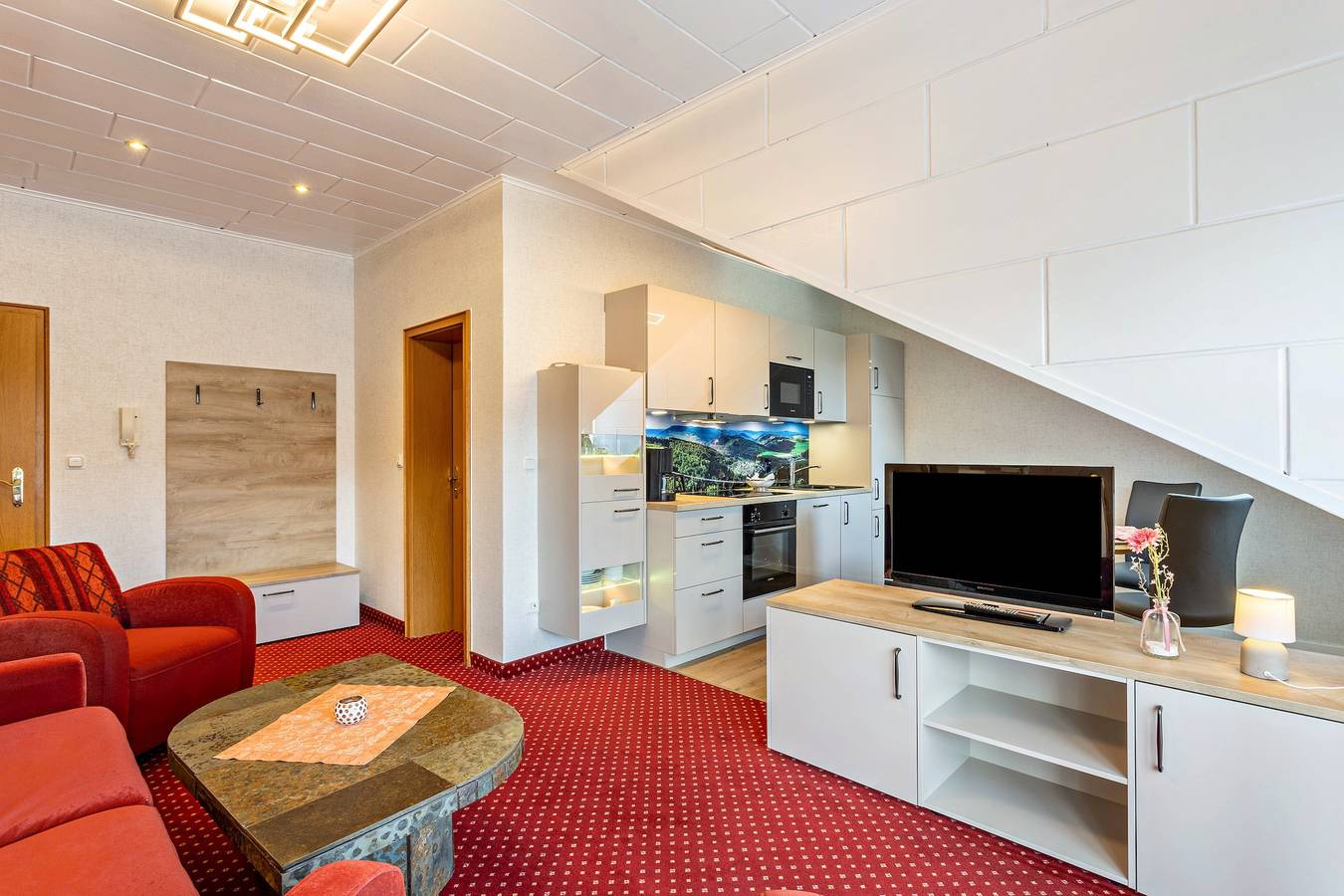 Ganze Wohnung, Ferienwohnung 'Appartment 7' mit Bergblick, Balkon und Wi-Fi in Willingen, die Mittelgebirge