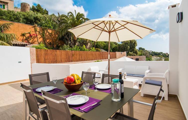 Apartamento con vistas al mar, piscina, WiFi y barbacoa - Capdepera in Capdepera, Mallorca Este