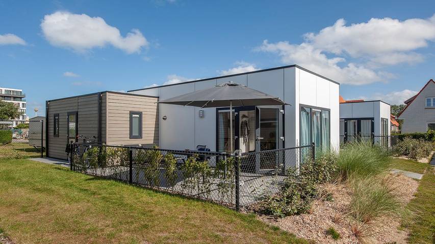 Bungalow für 4 Personen, mit Garten, mit Haustier in Belgische Küste