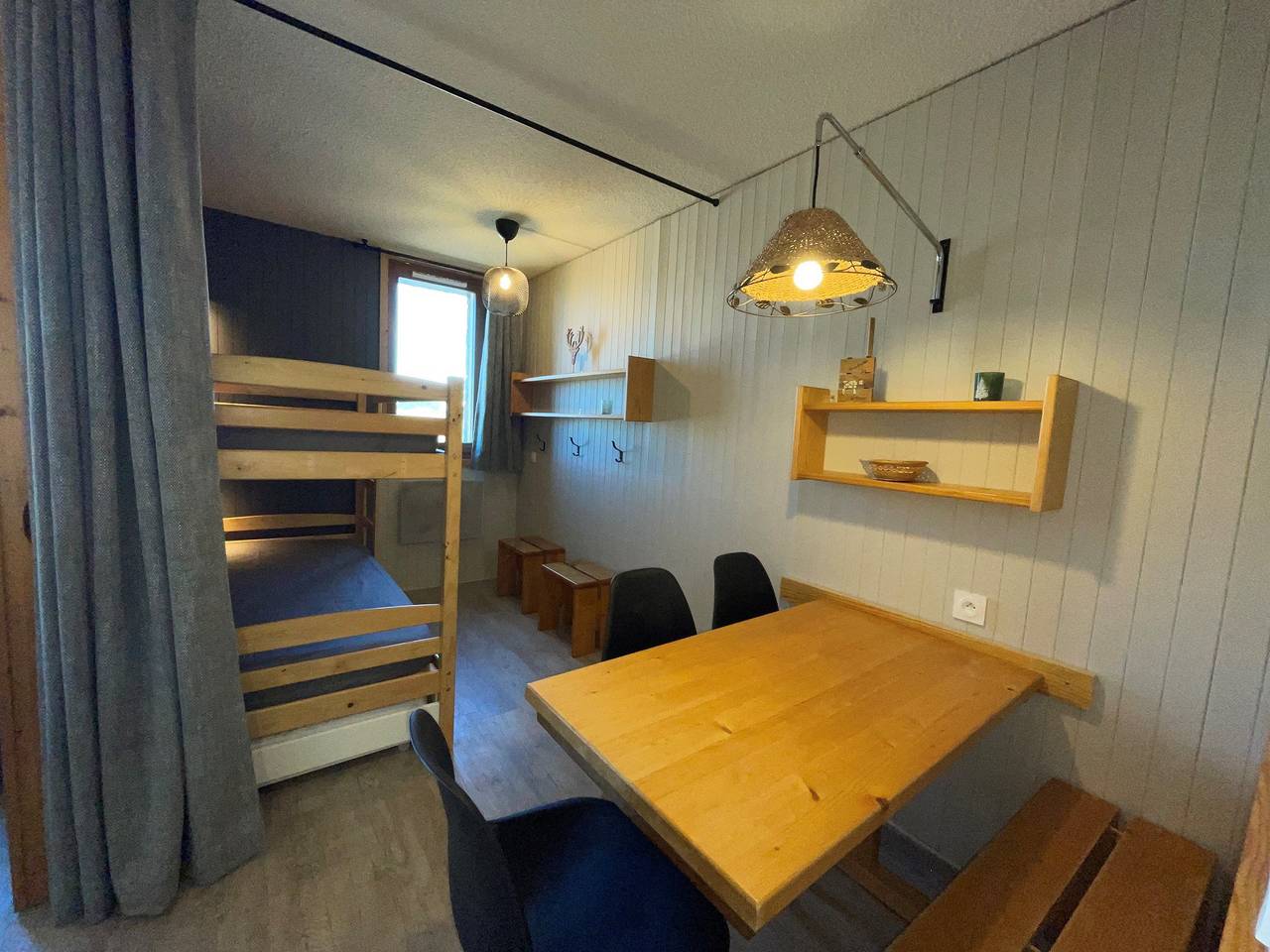 Estudio entero, Residence ski in ski out (Pl-Sqv35) in Plagne Villages, La Plagne-Tarentaise