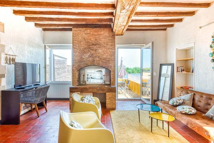 Gîte pour 2 personnes, avec balcon et vue à Bouchemaine - 3