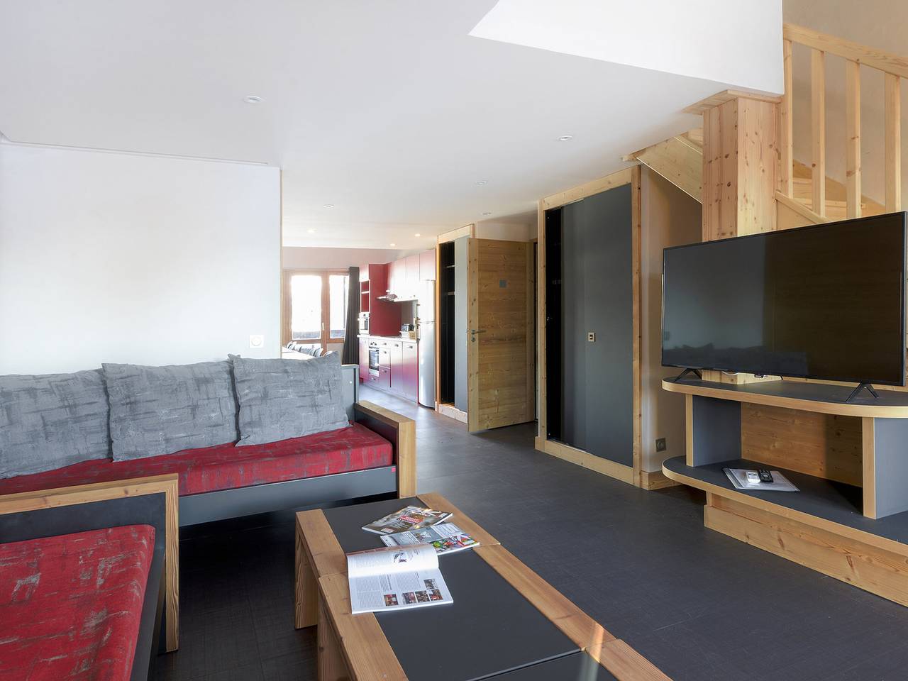 Ganze Wohnung, Großes renoviertes Duplex in Pistenähe mit Wellnessbereich in La Plagne, Bellentre